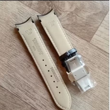 Tali Jam Tangan Melengkung T I S S O T 22mm Buckle Butterfly