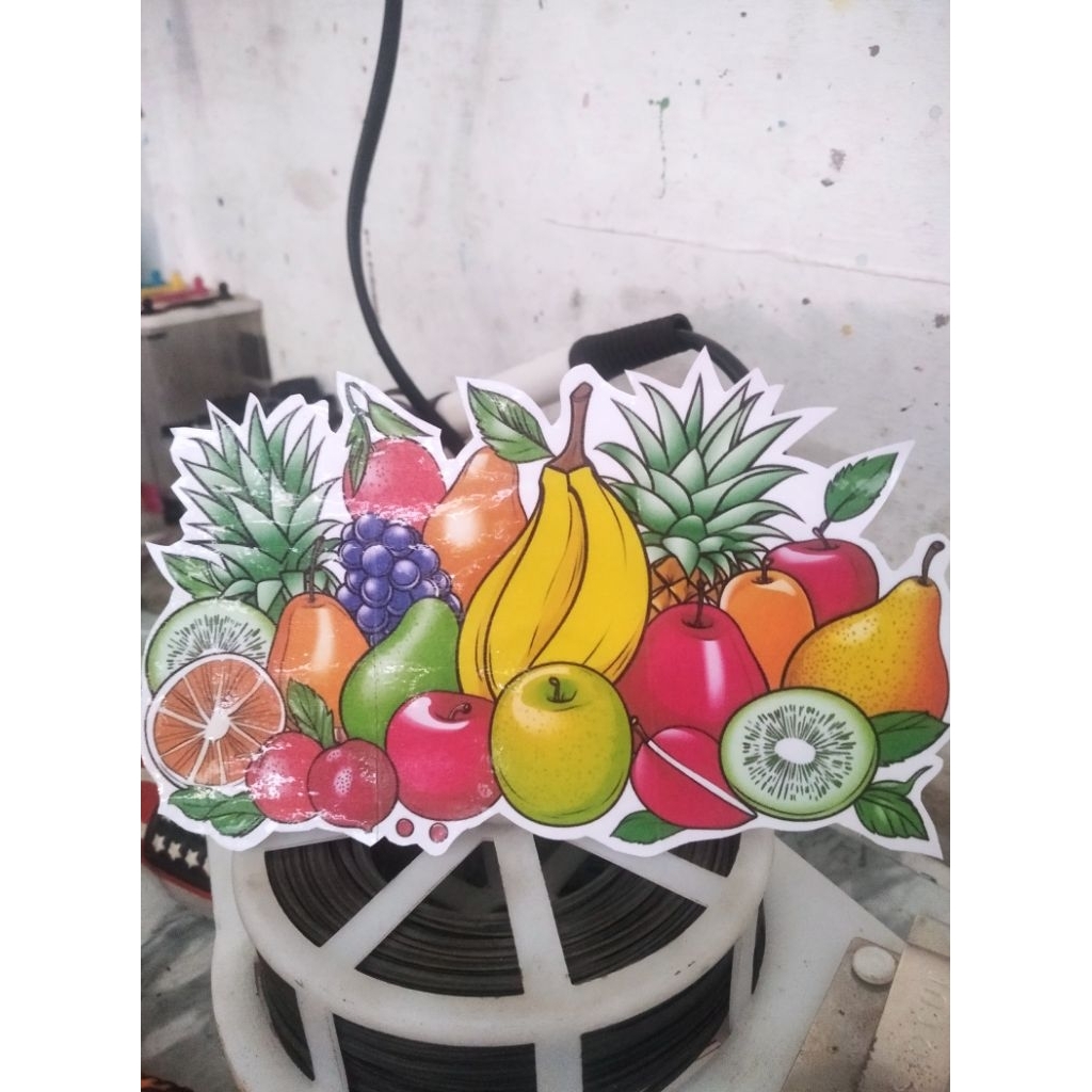 

Stiker Buah Buahan banyak macam rupanya