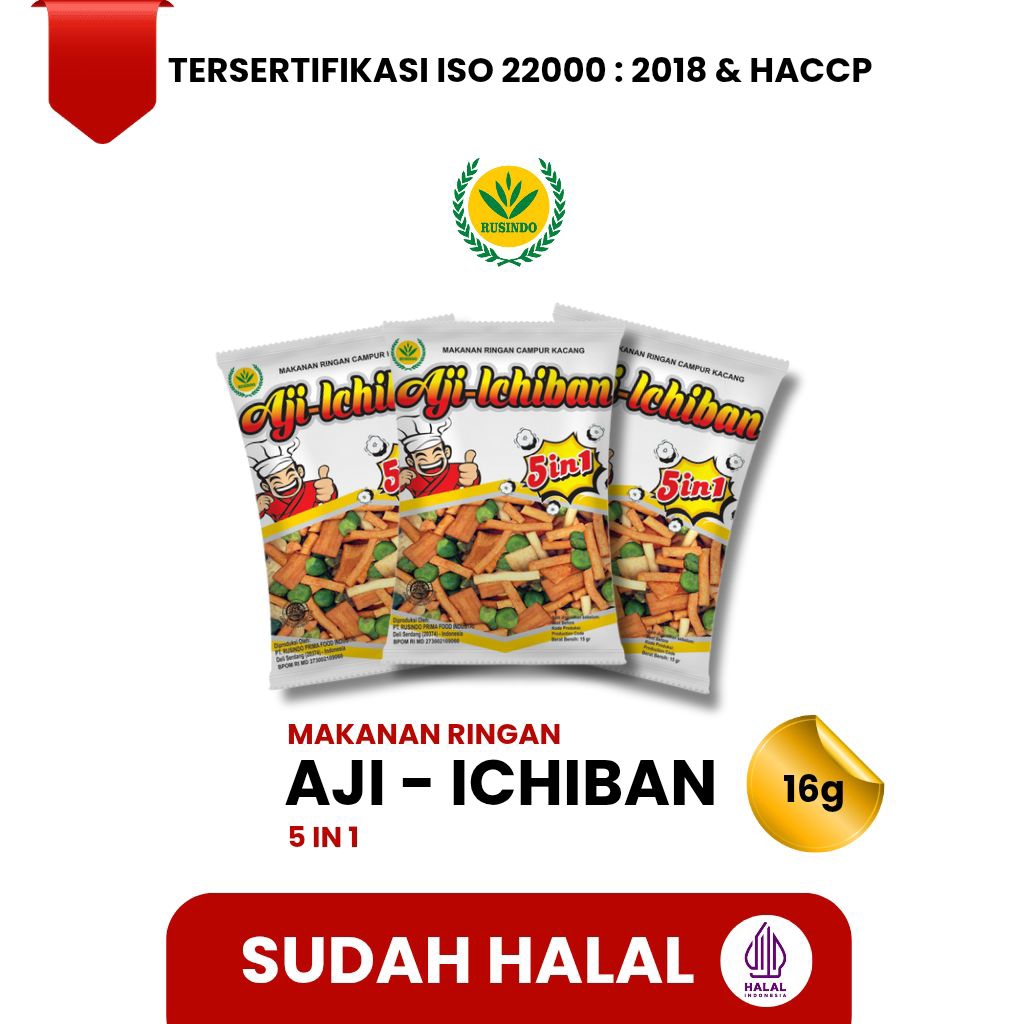 

AJI ICHIBAN (1 PACK ISI 20 PCS) @1000
