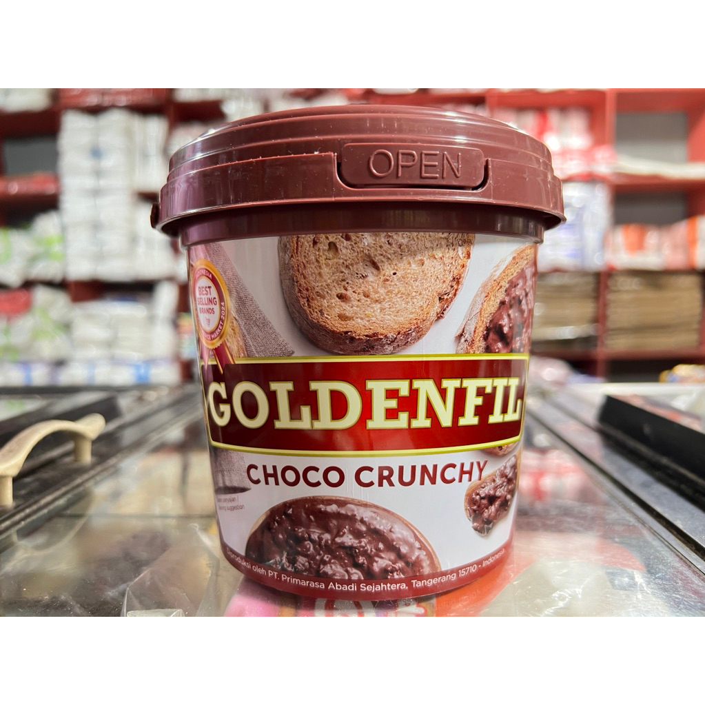 

GOLDENFIL 1kg = 1000gr / selai coklat / selai premium / selai roti / choco chruncy