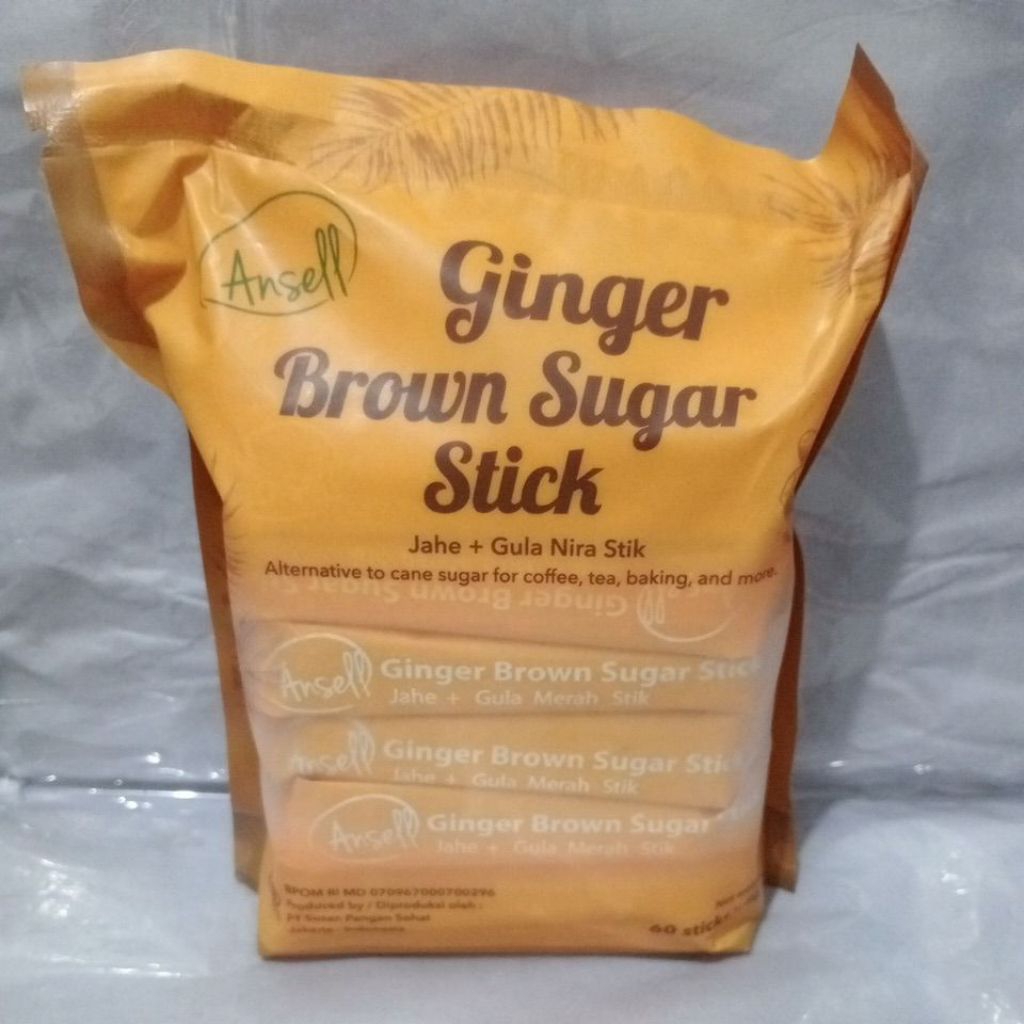 

Ansell Ginger Brown Sugar Stick Isi 60