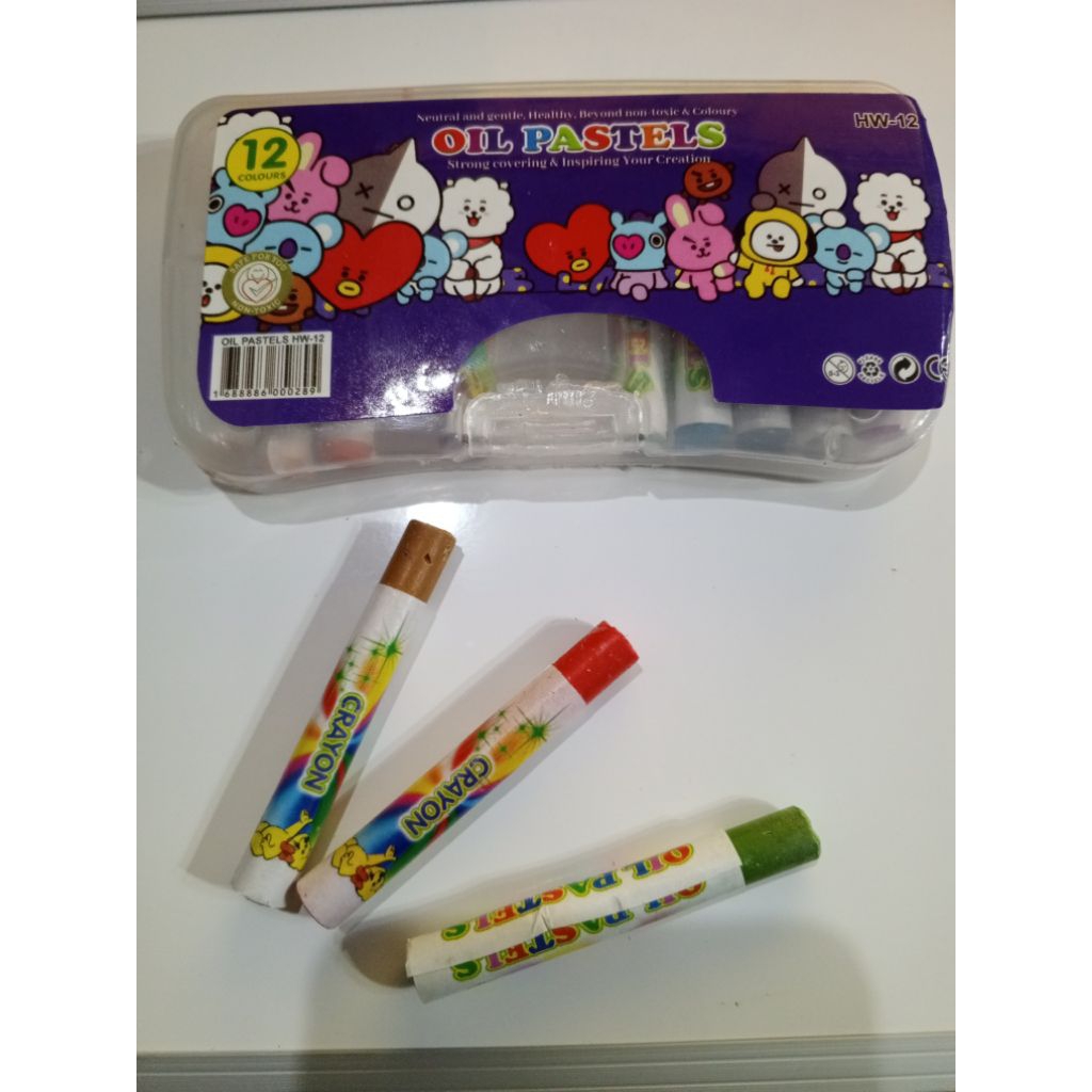 

CRAYON 12 WARNA OIL PASTEL