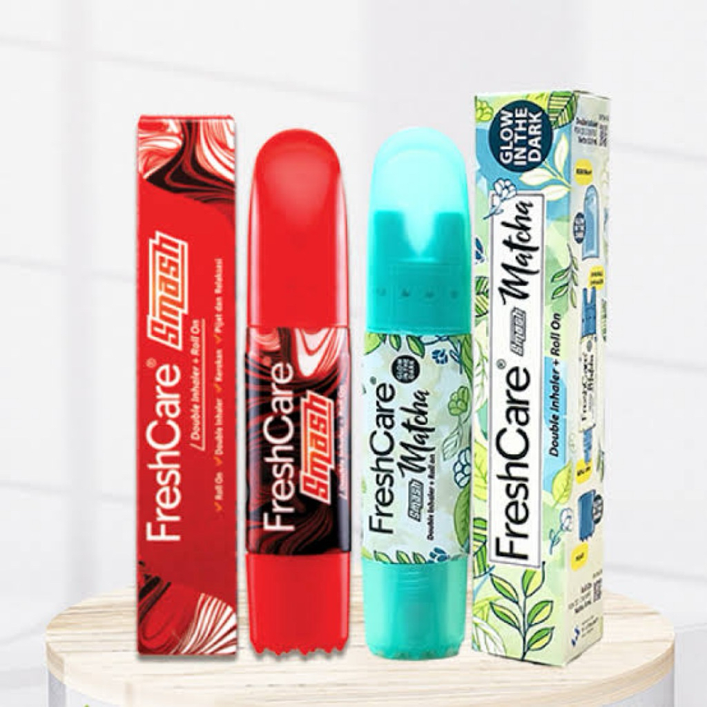 freshcare smash double inhaler kerokan + roll on