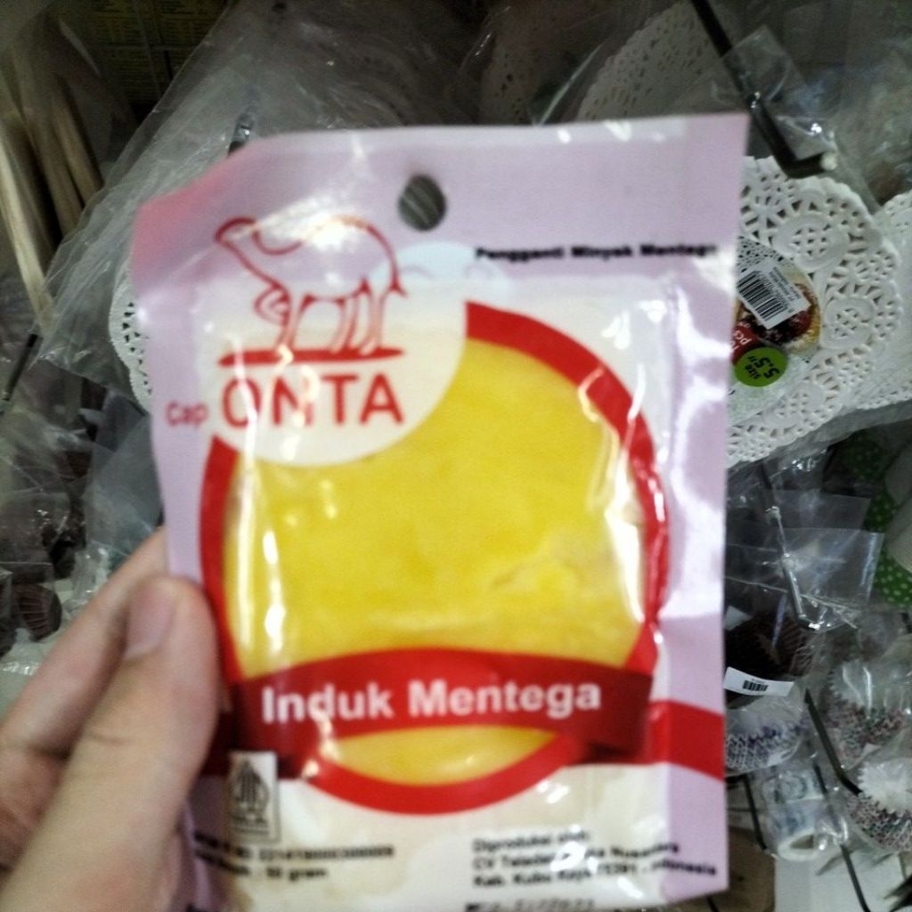 

cap onta induk mentega/ 50 gram