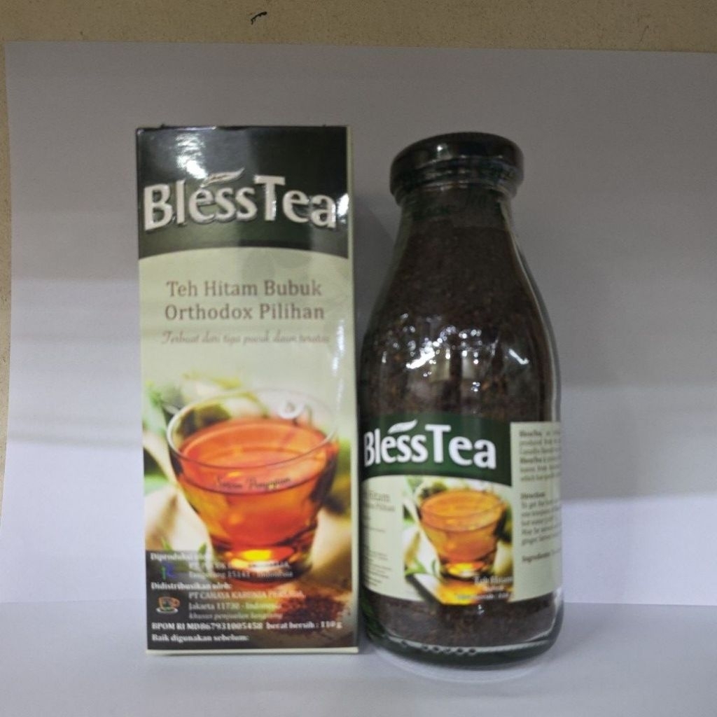 

Blesstea teh hitam 1botol isi 110g