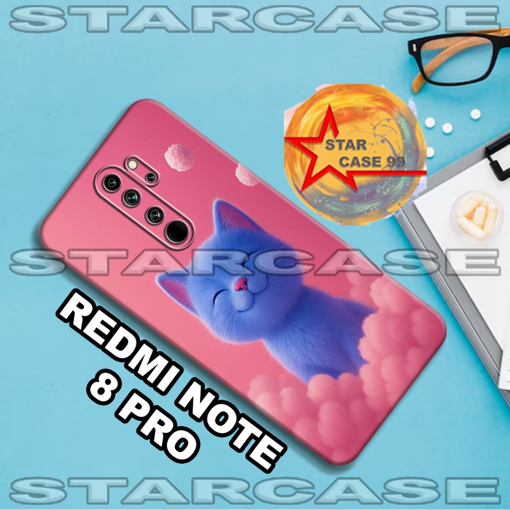 Softcase karet redmi note 8 pro/S49/Motif /case redmi note 8 pro/casing redmi note 8 pro