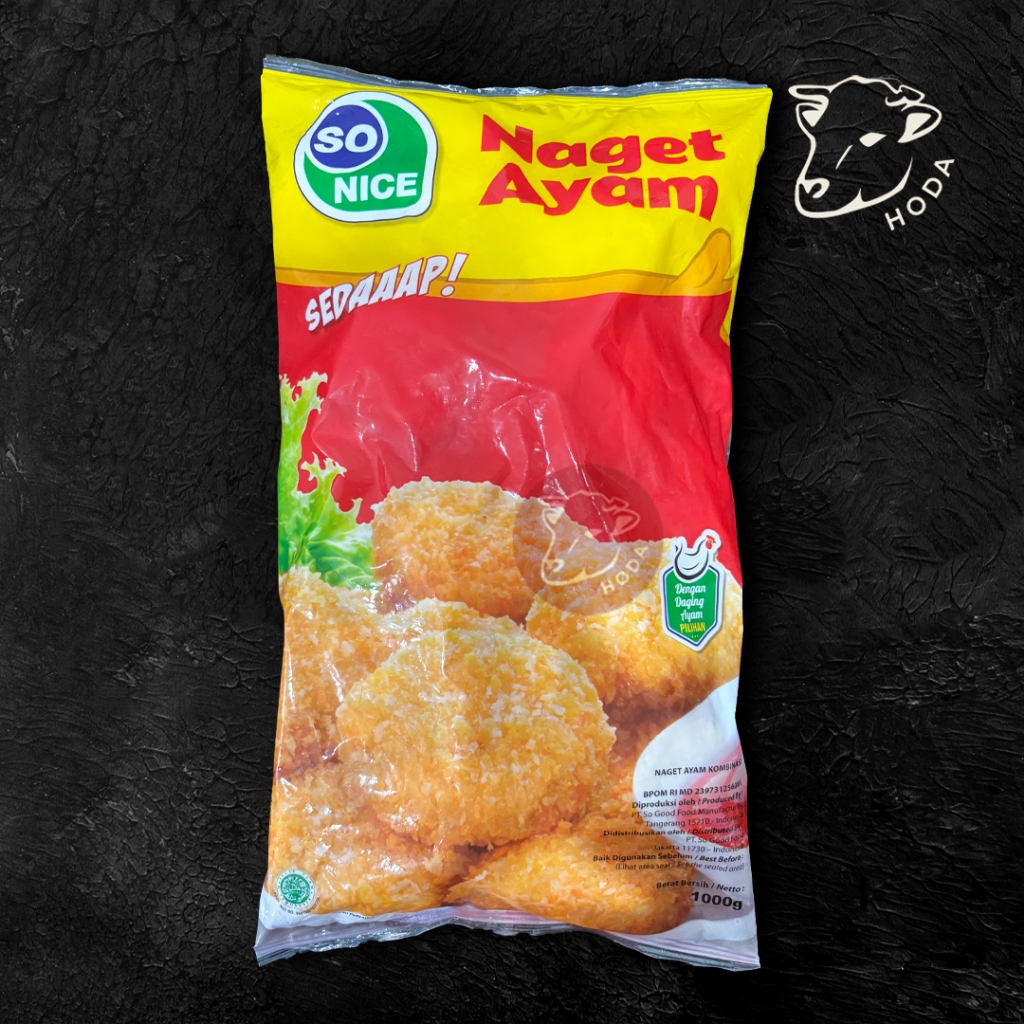 

So Nice Naget Ayam / Chicken Nugget | 1kg