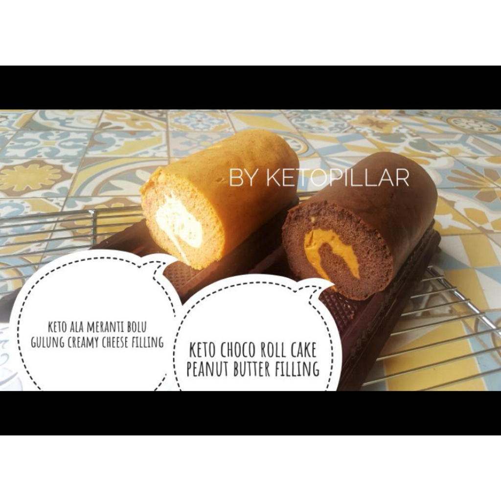 

Keto Gluten Free Rollcake Sugar Free Bolu Gulung