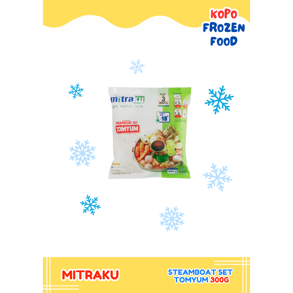 

Mitraku Steamboat Bumbu Tomyum 250g