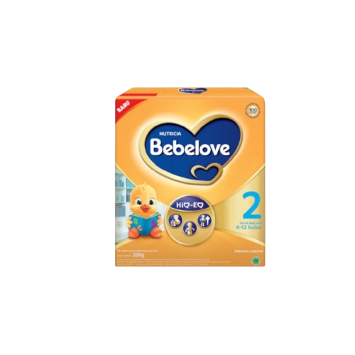 

( exp date 10-2025 ) Bebelove 2 200gr - Susu Nutricia Bebelove 2 - untuk bayi 6-12 bulan