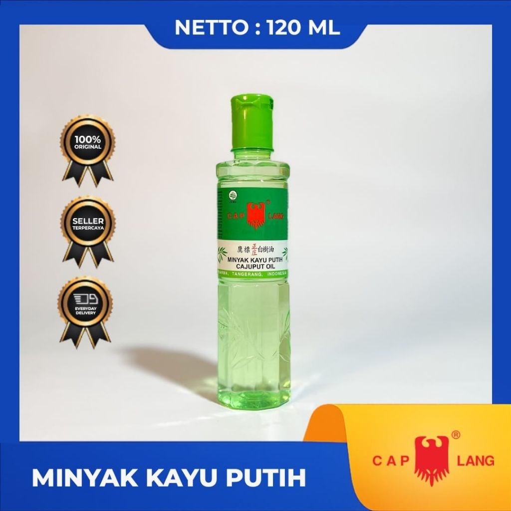(PAKET GROSIR) MINYAK KAYU PUTIH CAP LANG 120ML