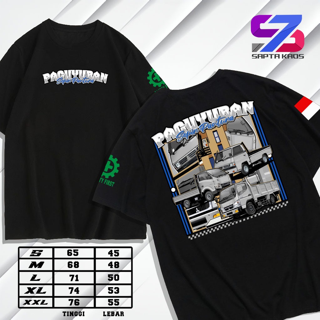 SPT437 Kaos PAGUYUBAN SUPIR PANTURA TSHIRT PAGUYUBAN SOPIR PANTURA Baju DRIVER Distro Premium