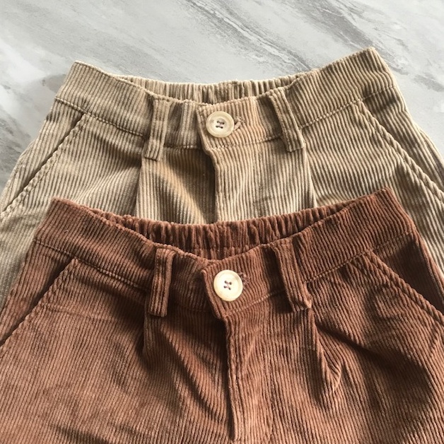 KODE V86C DLK Kids Celana Pendek Anak Corduroy Usia 16 Tahun