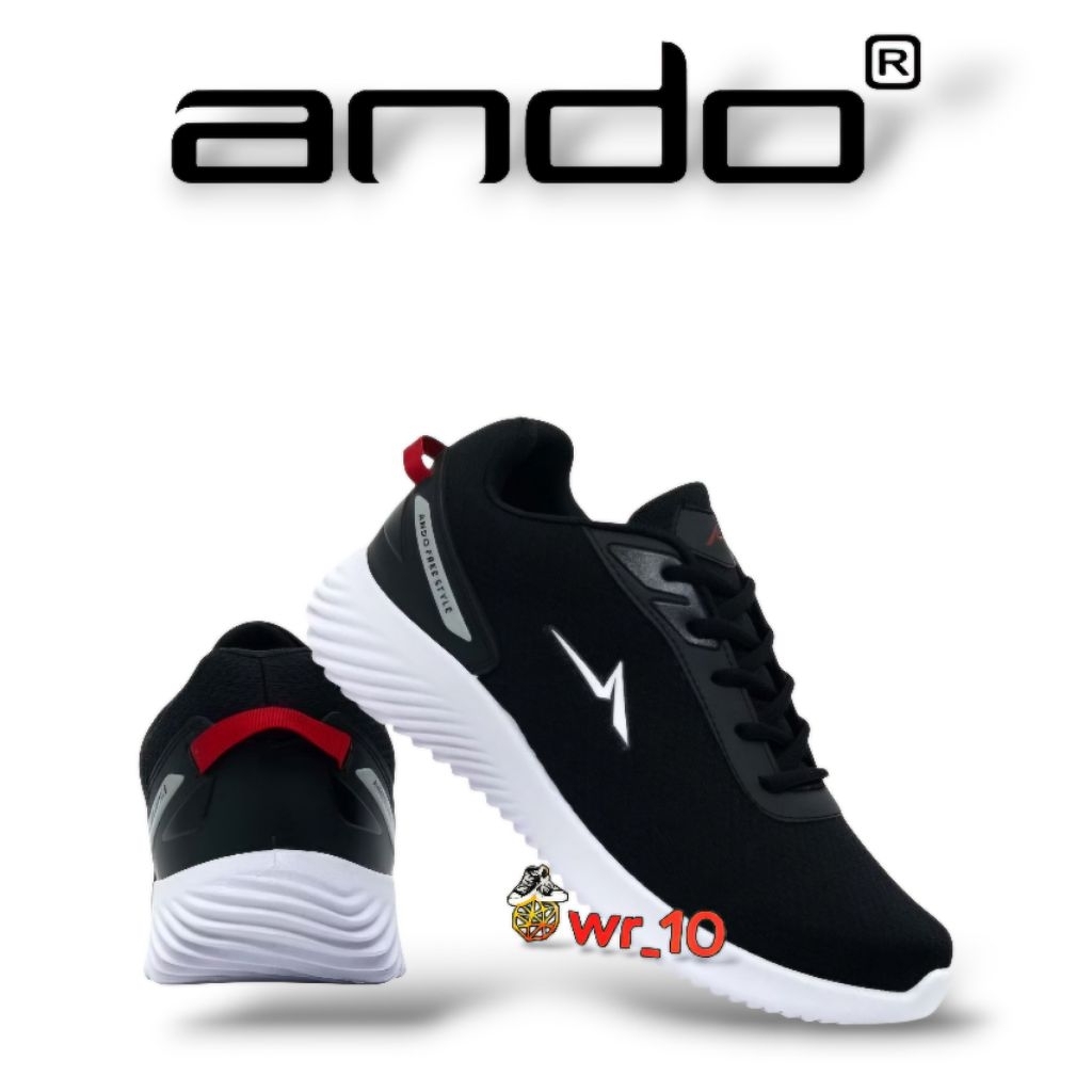 SEPATU ANDO RUBEN COKLAT PRIA DEWASA SIZE 39-43 ORIGINAL