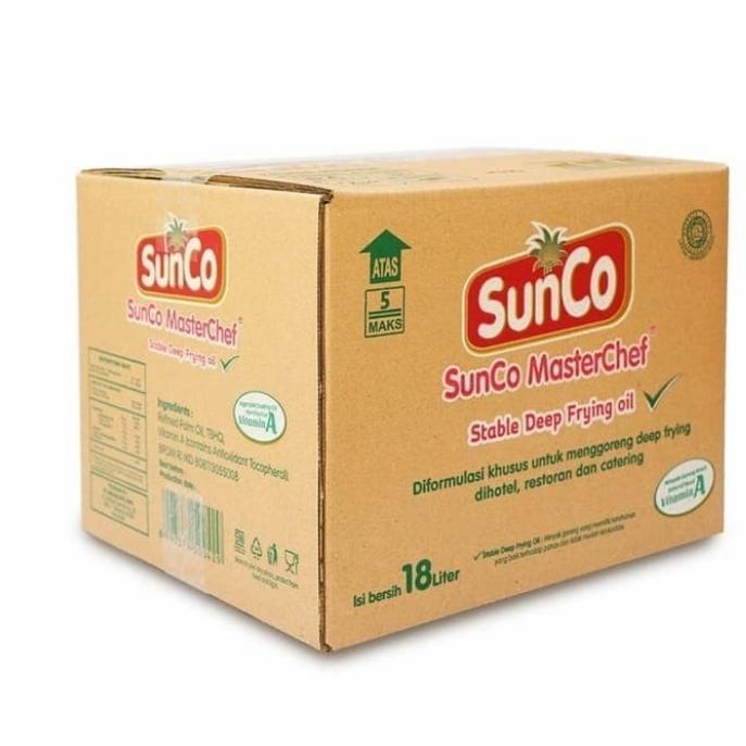

MINYAK SUNCO MASTER CHEF DEEP FRYING OIL 18 LITER