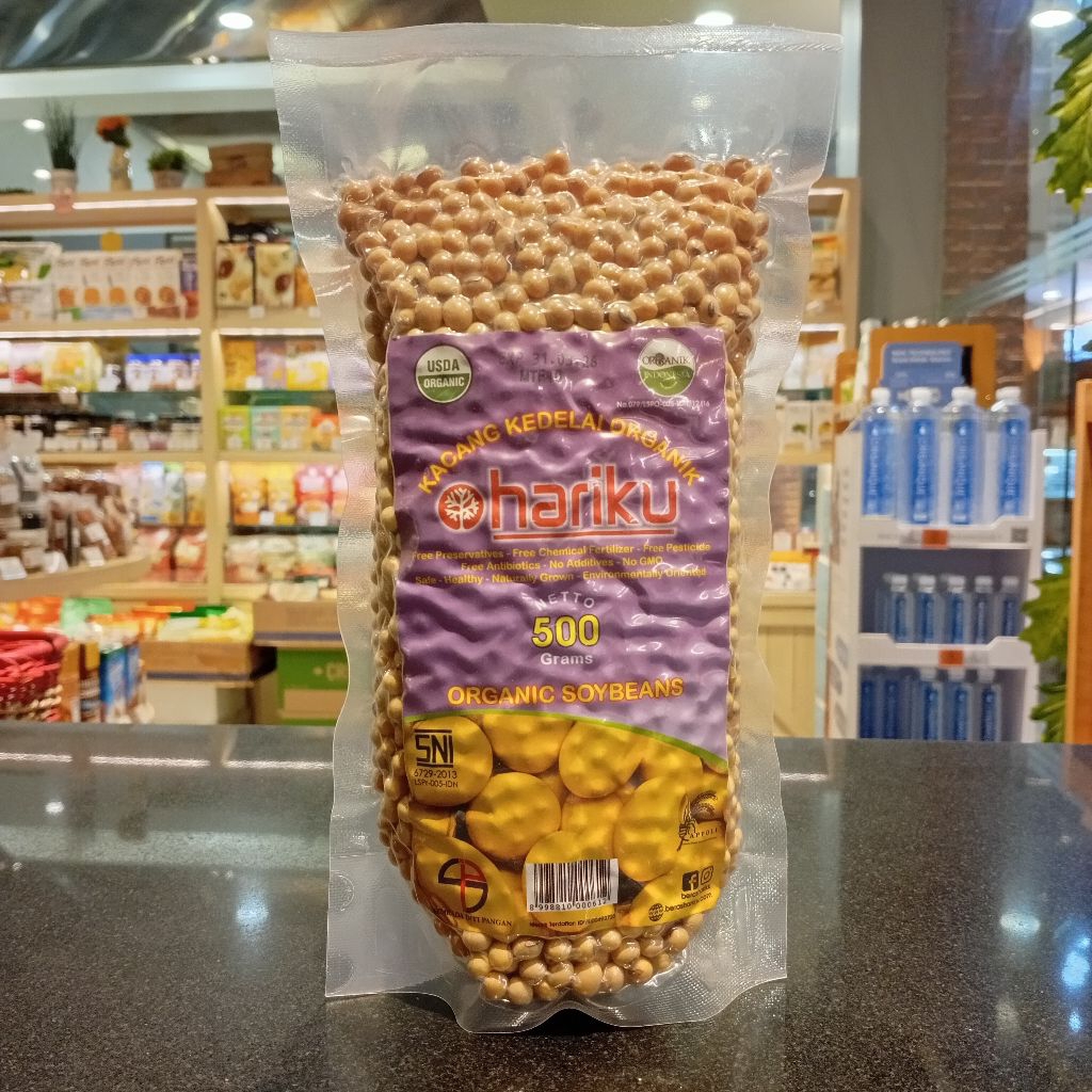 

Kacang Kedelai Organic by Hariku 500g