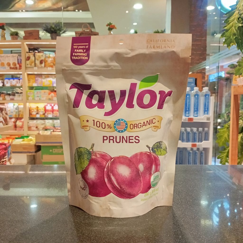 

Prunes Fruit Organic by Taylor 250g