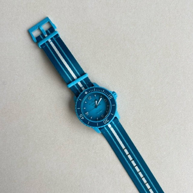 Blancpain x Swatch Fifty Fathoms Blue Lagoon