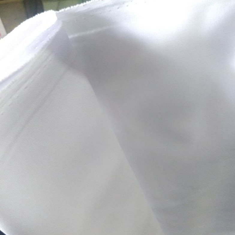 KODE C9Z kain tetoron warna putih per meter