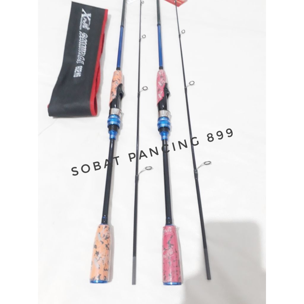 Joran pancing x puyu samurai 165 180 top carbon solid /joran spining xpuyu japan style