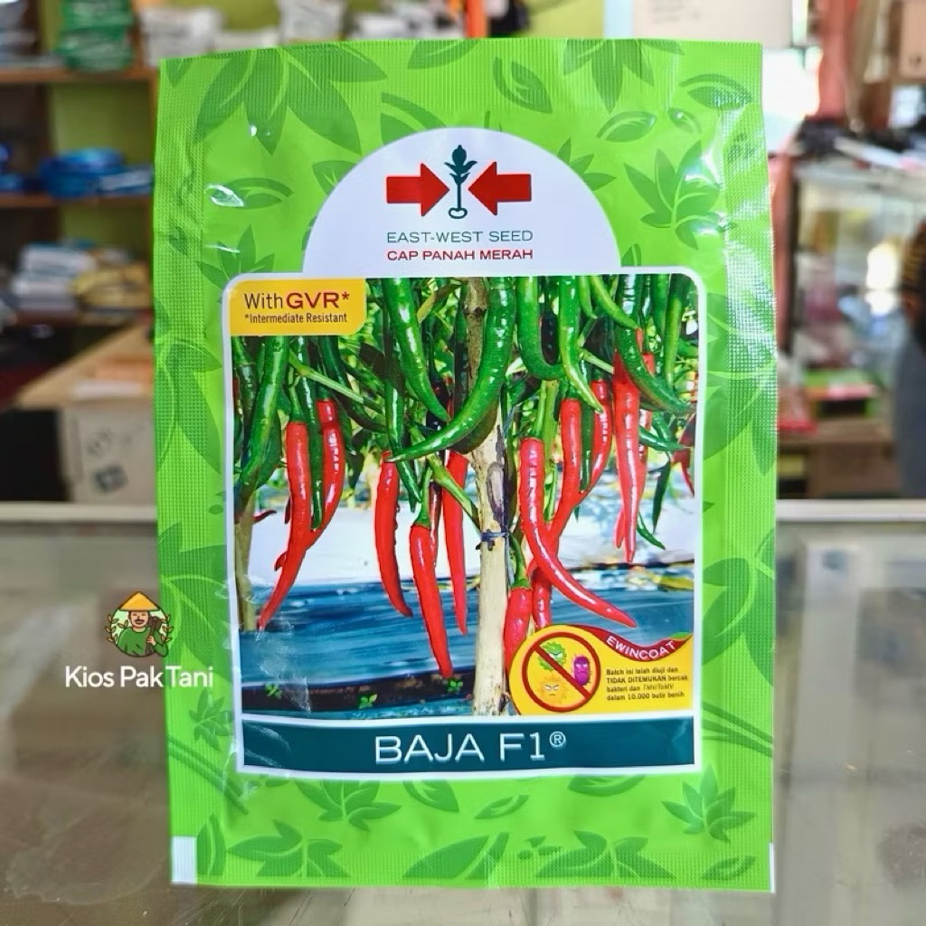Bibit Benih cabe merah besar hibrida BAJA F1 1500butir Cap Panah Merah