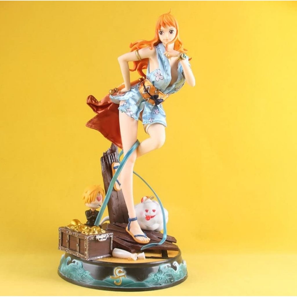 action figure statue one piece nami big size