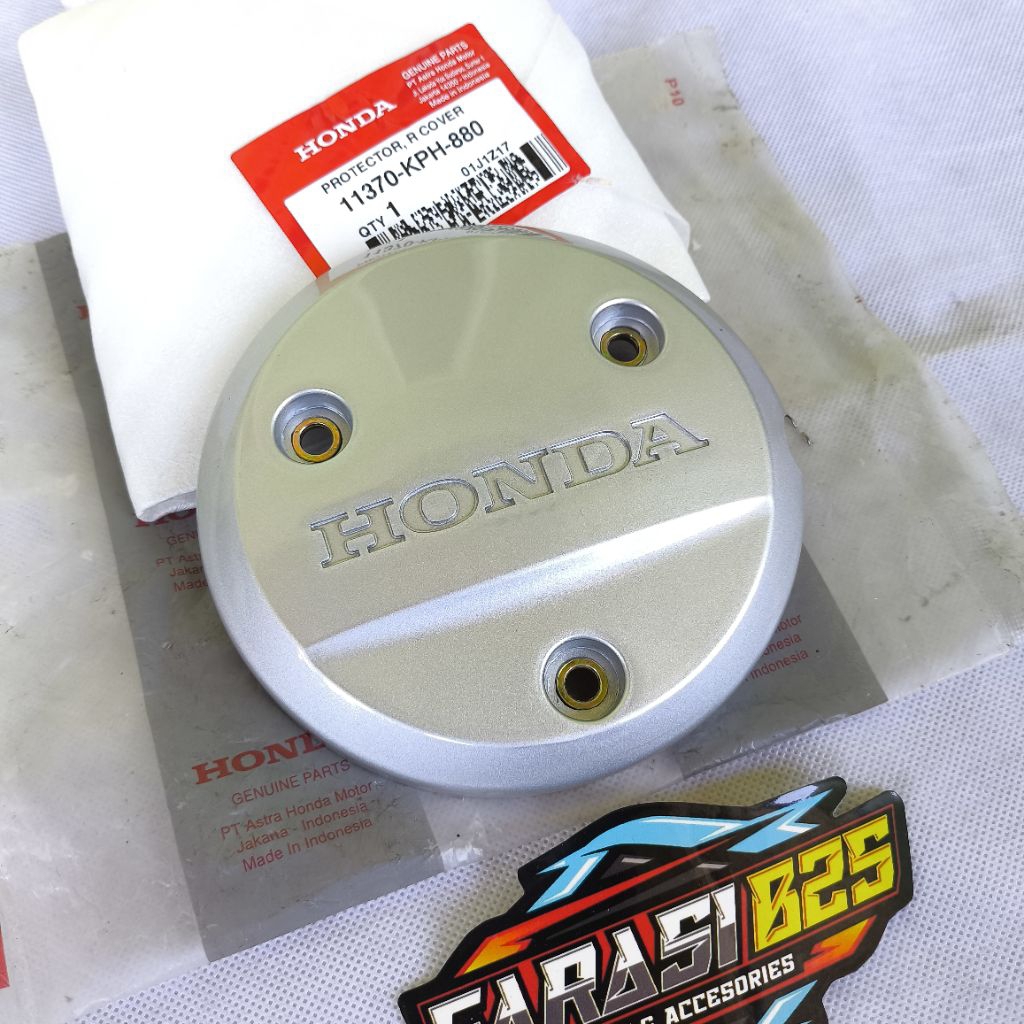 11370-KPH-880 cover tutup mesin kanan karisma Supra x 125 original AHM