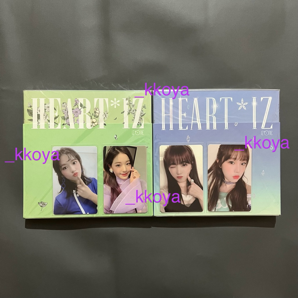 take all official iz*one izone album heart*iz heartiz yena yuri nako yujin wonyoung eunbi minju hyew