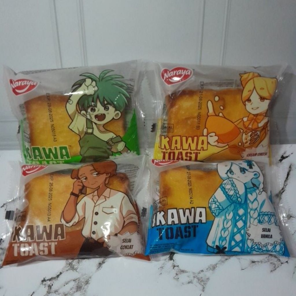 

Ikawa toast (roti naraya)