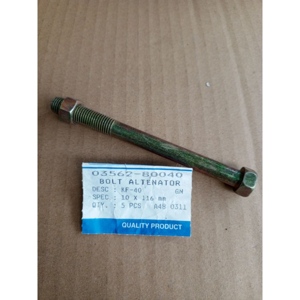 Baut alternator dinamo jalan kijang super KF40