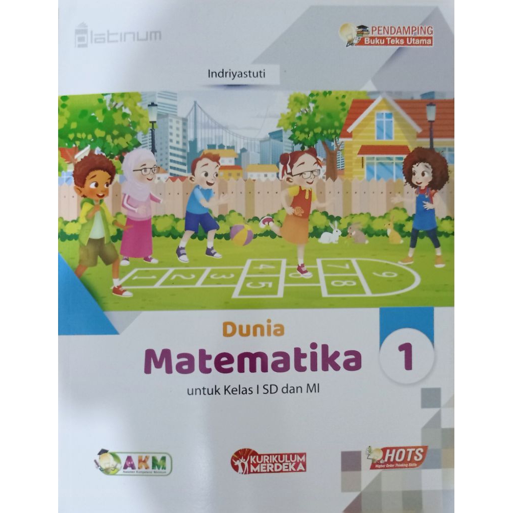 Buku Pelajaran Platinum Matematika Kelas 1 SD dan MI Kurikulum Merdeka Hots