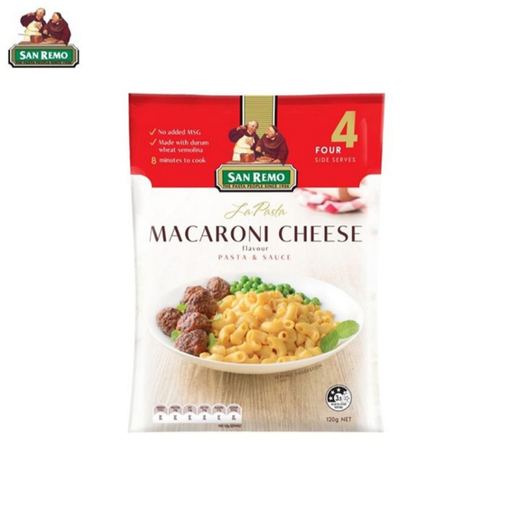 

San Remo Macaroni Cheese 120g
