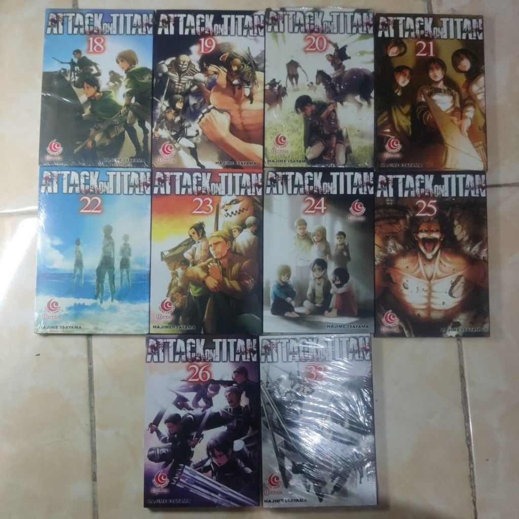 Komik - Shingeki no Kyojin (Attack on Titan)