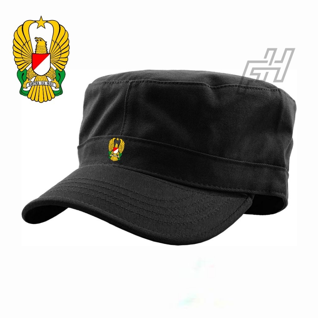 Topi komando/topi militer pria/wanita motif TNI AD premium exlusive