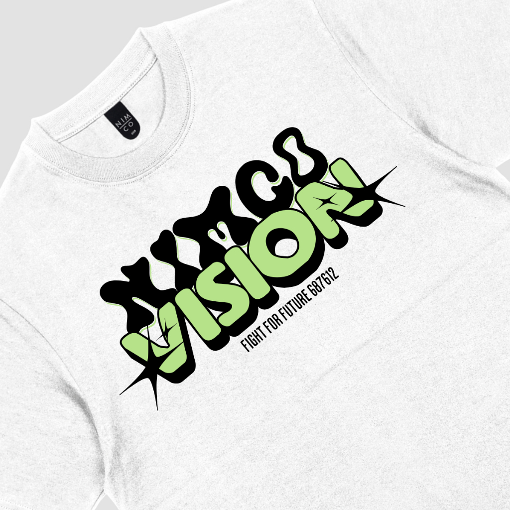 Nimco Kaos Original 6876 VSNN2 White Tshirt