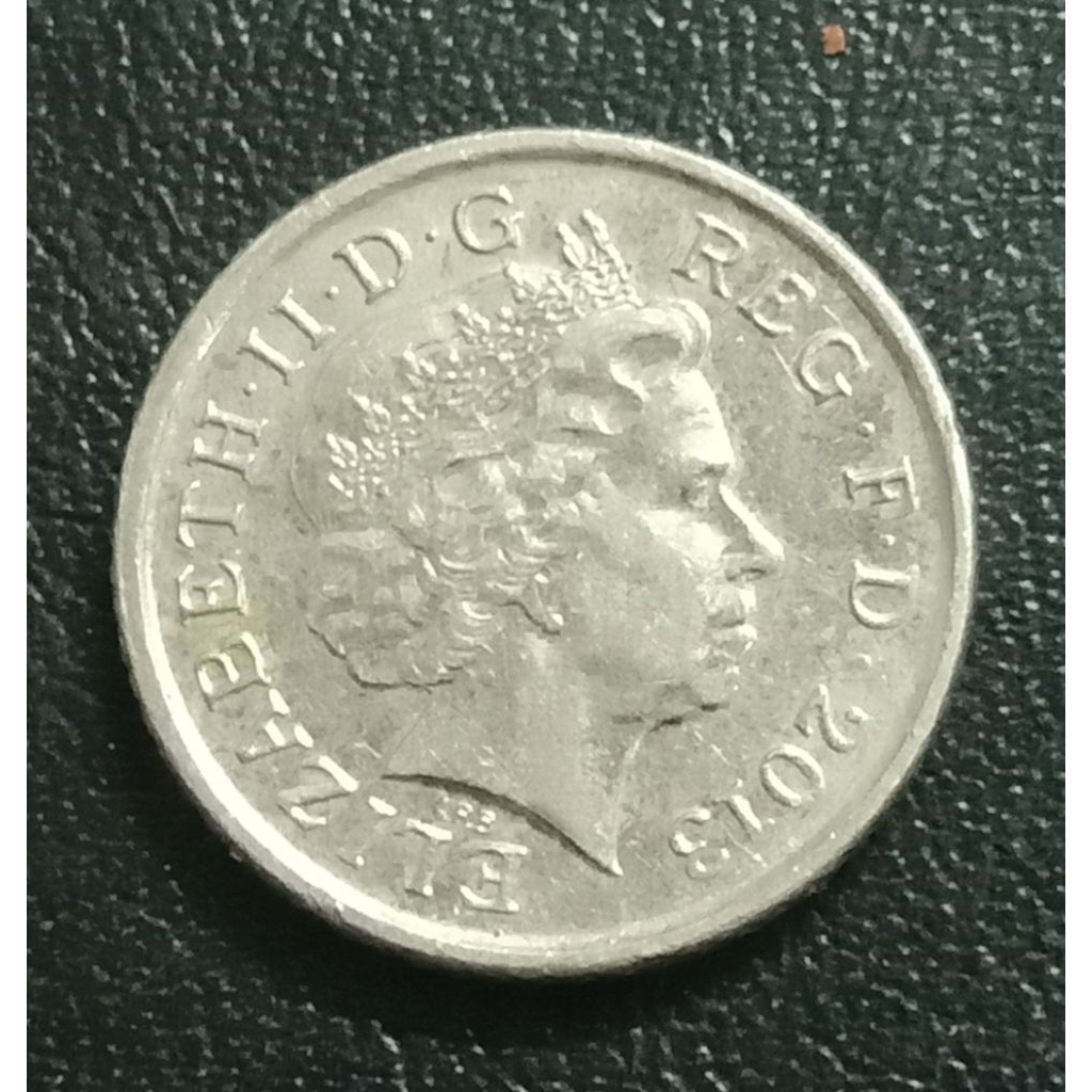 UANGKUNO 5 PENCE ELIZABETH II