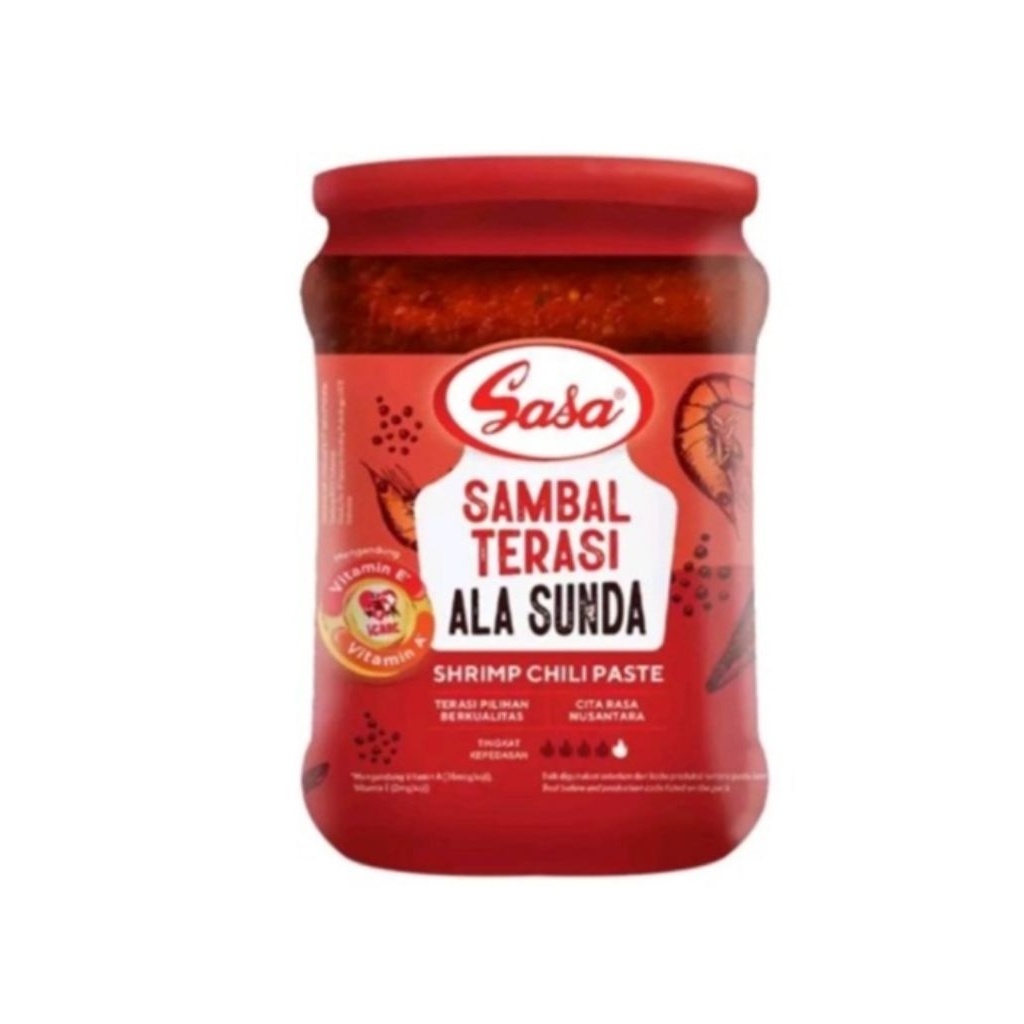 

sasa sambal terasi ala Sunda botol 180 gr