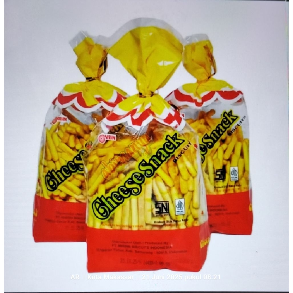 

Biskuit Stik Nissan Cheese Sneck 150g