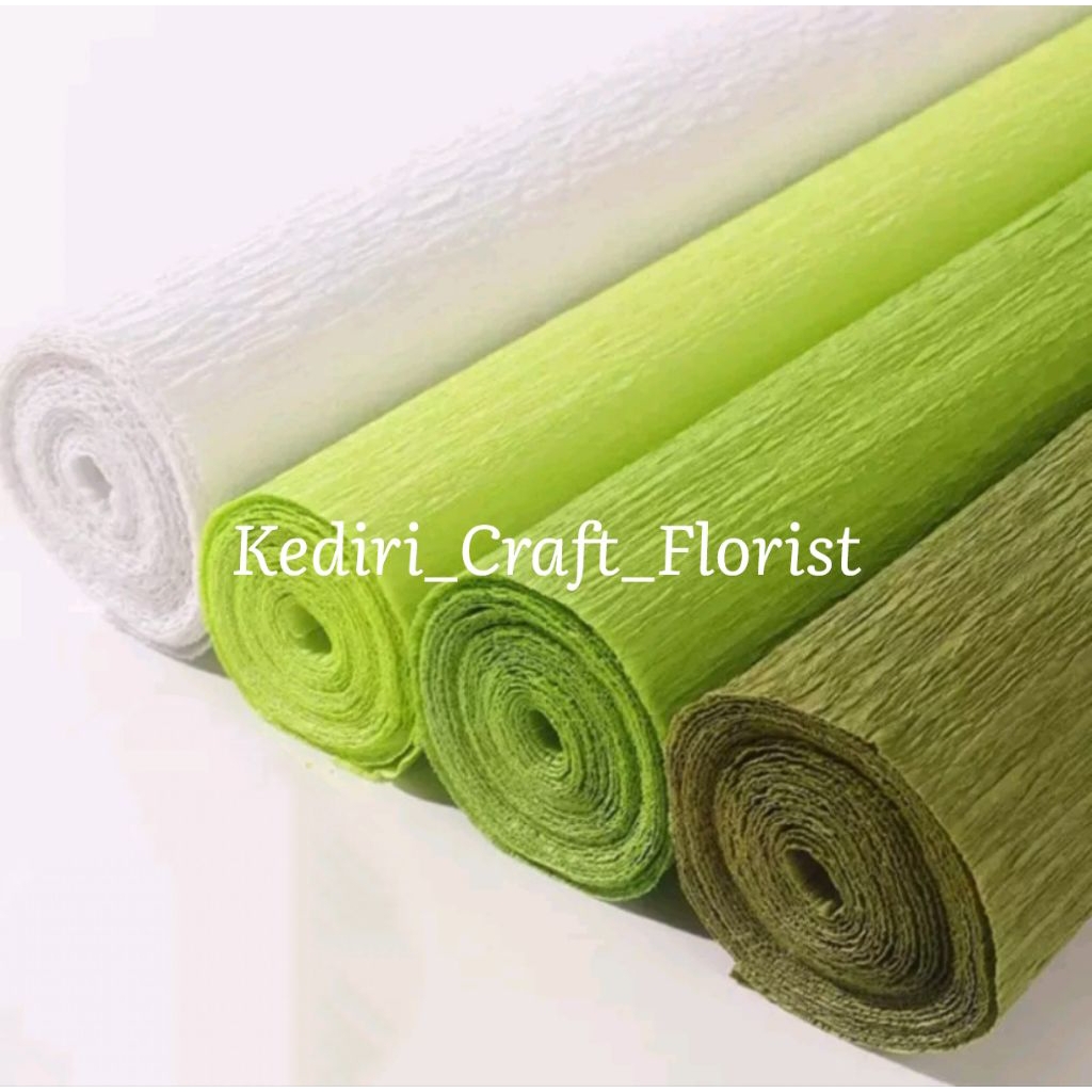 

1 Roll Kertas Krep - Kertas Crepes 50 x 250 cm - Kertas Import 50 x 250 cm