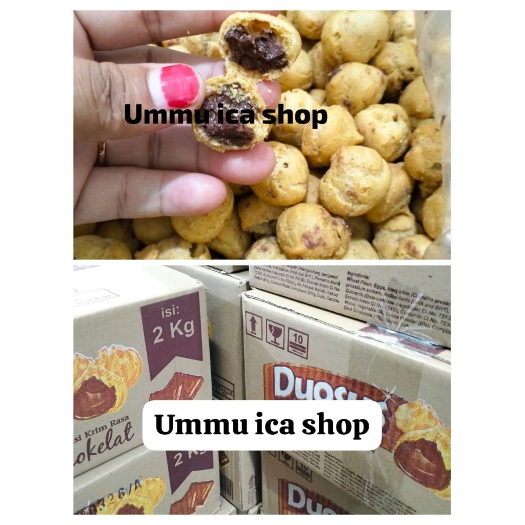 

Soes coklat/duosoes / sus kering isi 2kg Terbaru