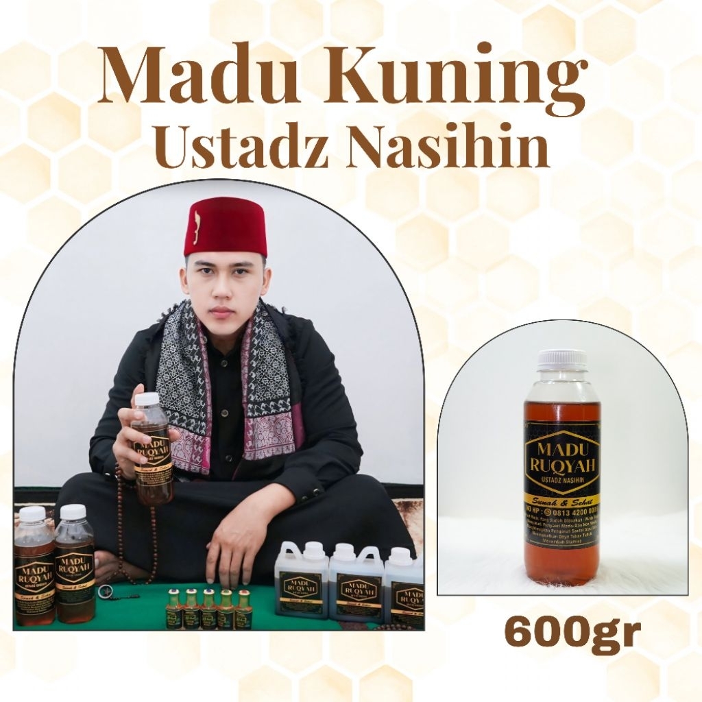 

Madu Kuning 600gr Ustadz Nasihin Official Store, Original