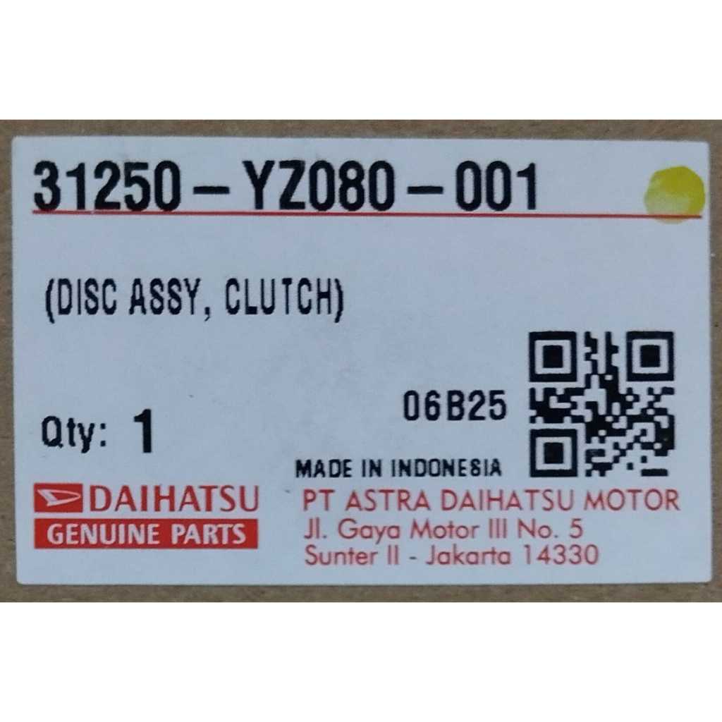 KAMPAS KOPLING DAIHATSU TERIOS