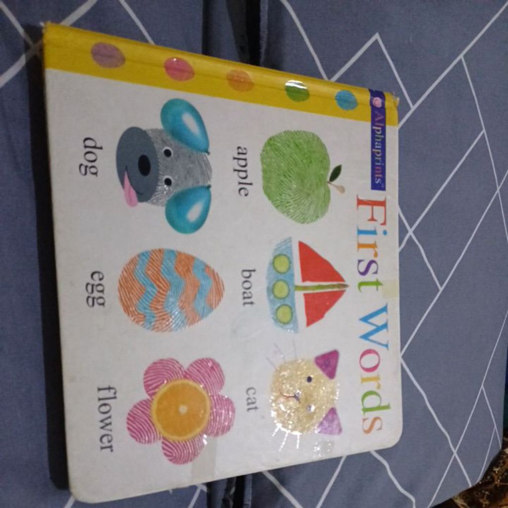 First Words  penerbit Alphaprint buku anak