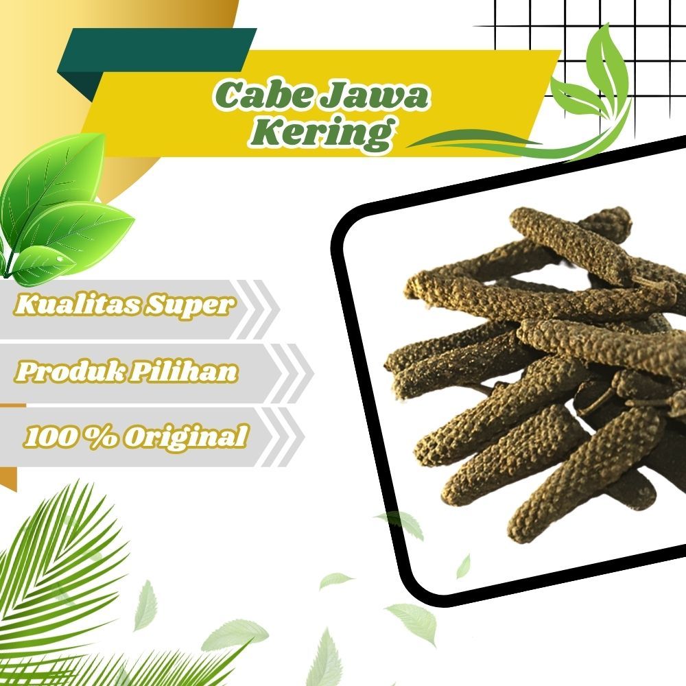 

Cabe Jawa Kering premium membantu meningkatkan kesehatan tubuh