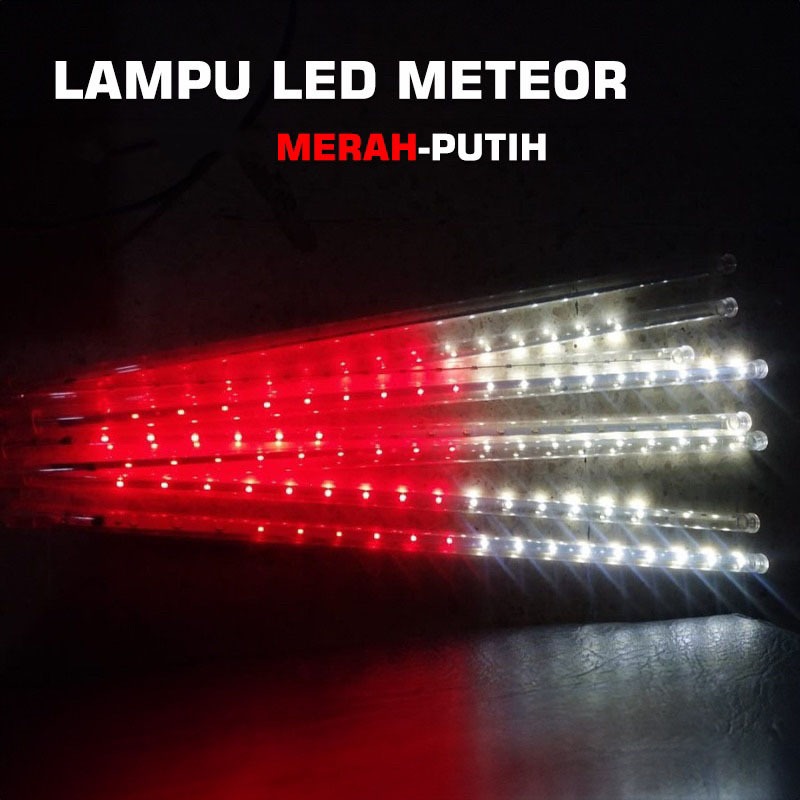 Lampu Meteor Hias LED Lampu Batang Lampu LED Hujan Meteor