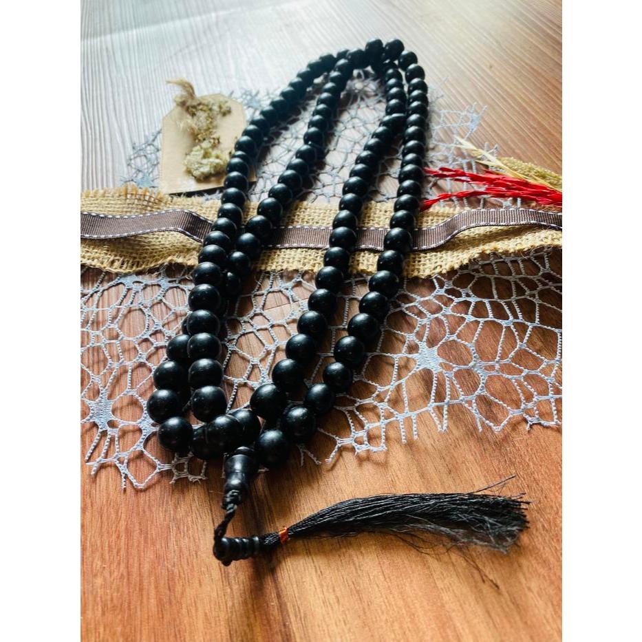Tasbih kokka jawa 12mm tasbih kaukah hindun tasbih pocok lontar hitam
