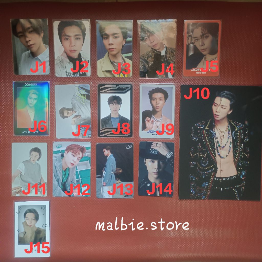 [READY] ON SALE NCT 127 PHOTOCARD/ JOHNNY PC/ JOHNNY 2 BADDIES TRADING CARD/ JOHNNY TC POSTCARD JOHN