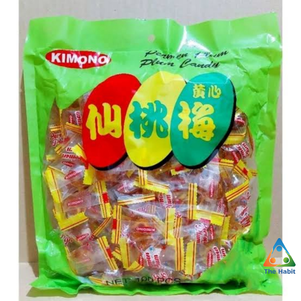 

(The Habit) PERMEN PLUM | SEMBOI | SEMBOY KIMONO 850gr ISI 100 pcs | PERMEN SEMBOI | PLUM CANDY | CANDY | SUMBOI | SOMBOY