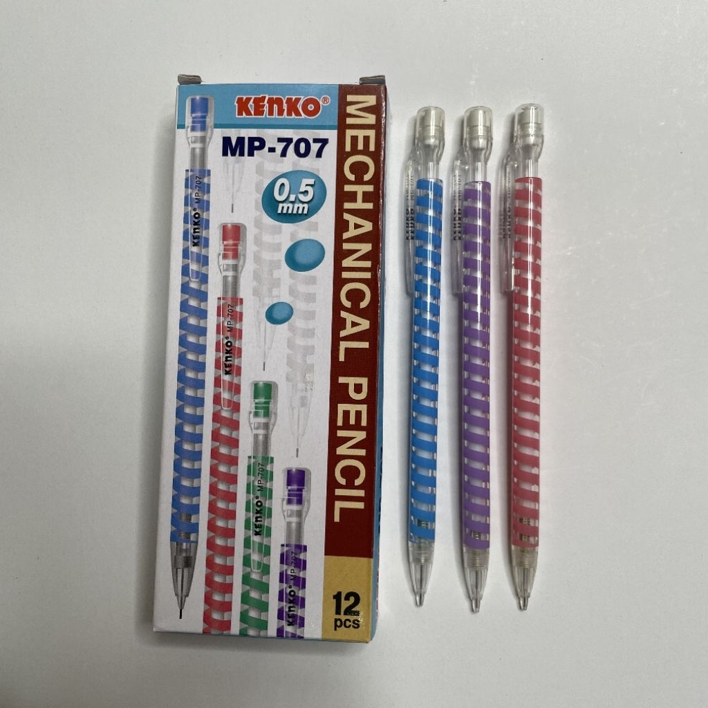 

pensil isi ulang kenko mp-707 mechanical 0,5mm satuan