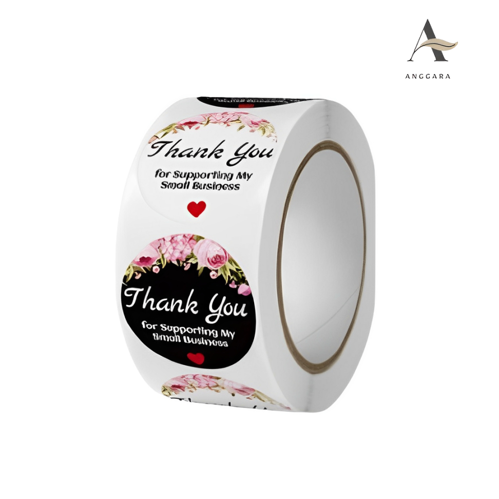

Roll Stiker Label 2.5 cm Selamat Menikmati dan Thank You Isi 500 pcs Makanan Minuman Karakter Lucu